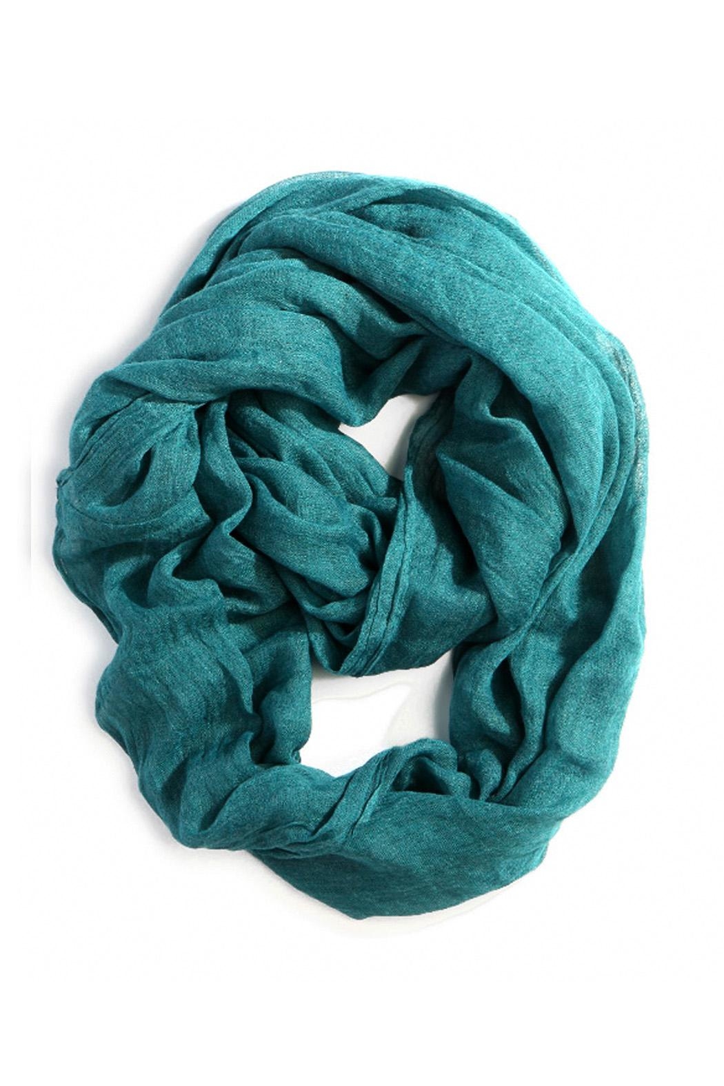 Detail Emerald Green Infinity Scarf Nomer 22