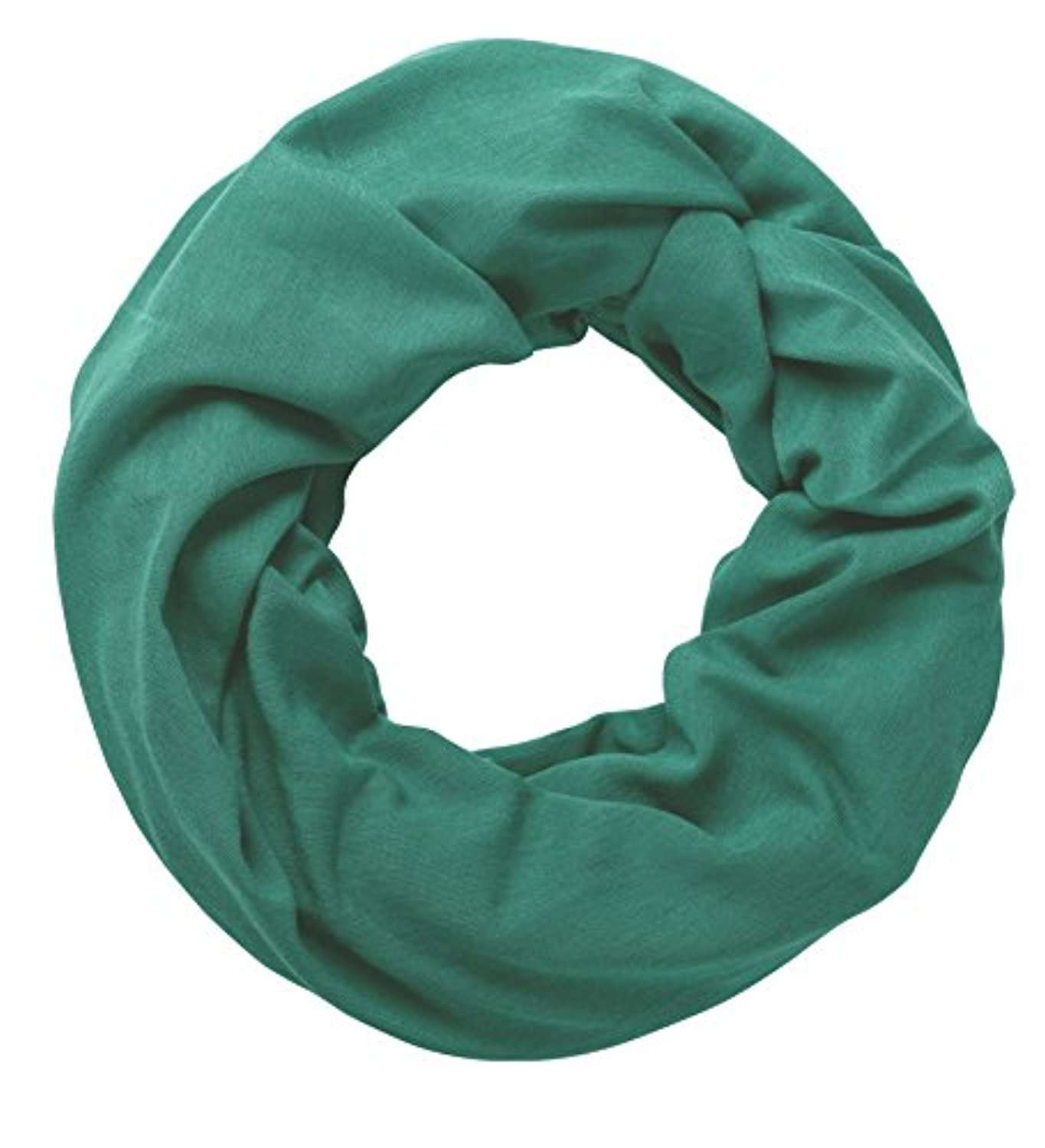 Detail Emerald Green Infinity Scarf Nomer 37