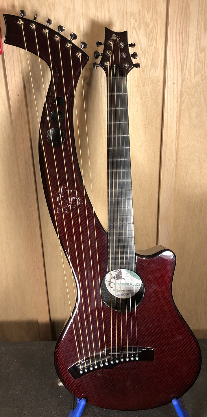 Detail Emerald Harp Guitar Nomer 29