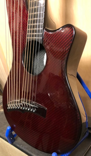 Detail Emerald Harp Guitar Nomer 36