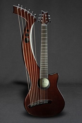 Detail Emerald Harp Guitar Nomer 39