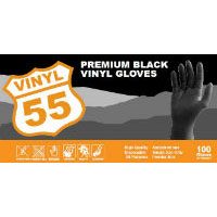Detail Emerald Powder Free Vinyl Gloves Nomer 34