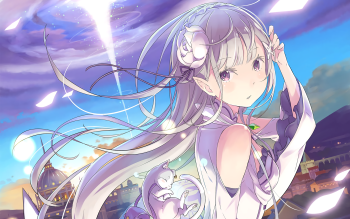 Emilia Re Zero Wallpaper - KibrisPDR