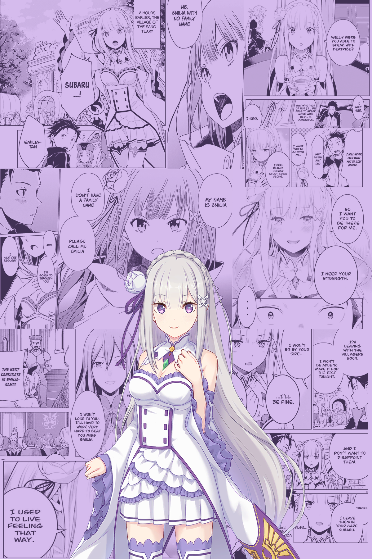 Detail Emilia Re Zero Wallpaper Nomer 12