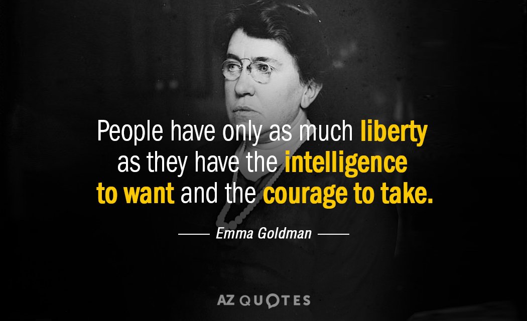Detail Emma Goldman Feminist Quotes Nomer 2