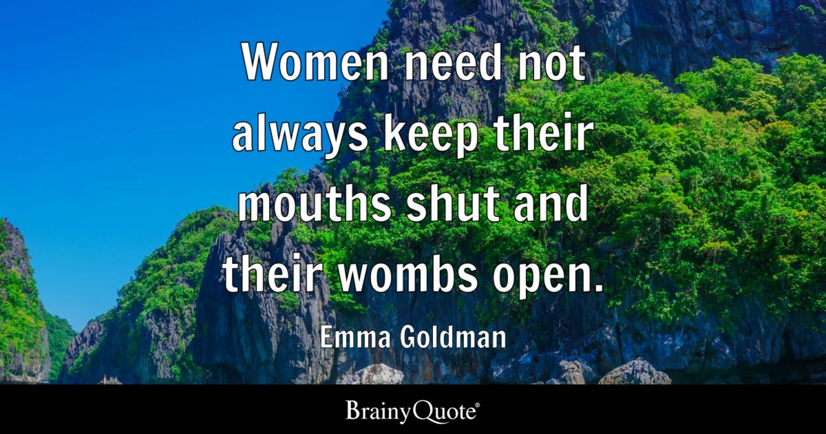 Detail Emma Goldman Feminist Quotes Nomer 44