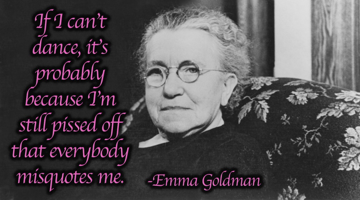 Detail Emma Goldman Feminist Quotes Nomer 47