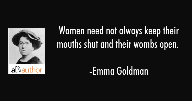 Detail Emma Goldman Feminist Quotes Nomer 51