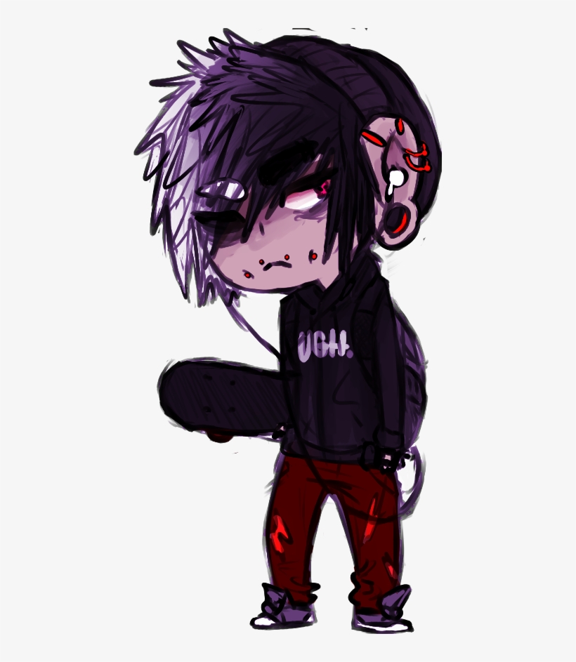 Detail Emo Anime Boy Nomer 16