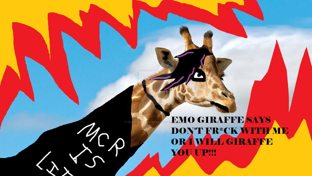 Detail Emo Giraffe Nomer 12
