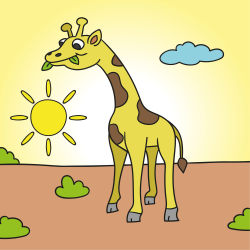 Detail Emo Giraffe Nomer 30