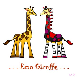 Detail Emo Giraffe Nomer 5