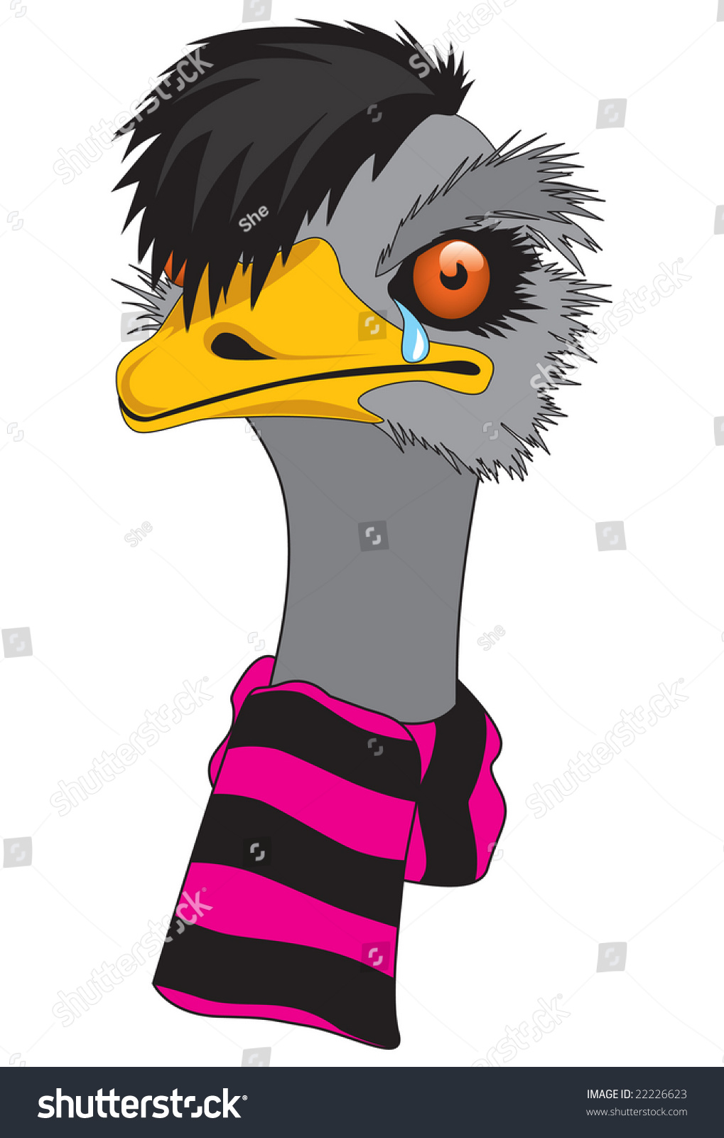 Emo Ostrich - KibrisPDR