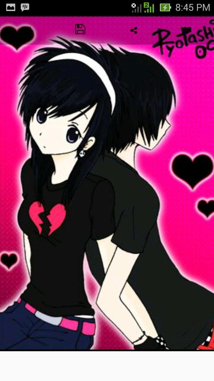 Detail Emo Romantis Nomer 4