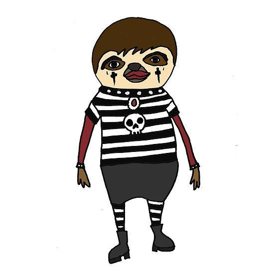 Detail Emo Sloth Nomer 14