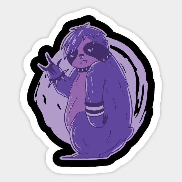 Detail Emo Sloth Nomer 3