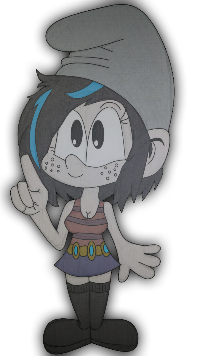 Detail Emo Smurfs Nomer 2