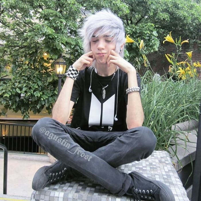 Detail Emo Style Boy Nomer 12
