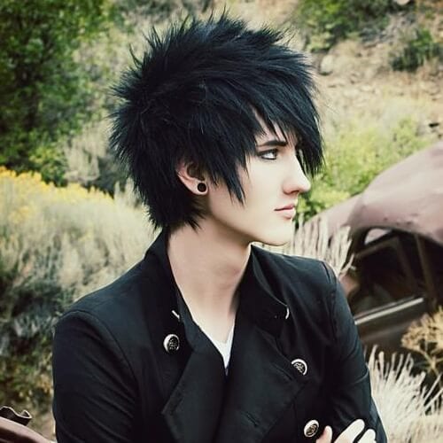 Detail Emo Style Boy Nomer 13