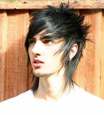 Detail Emo Style Boy Nomer 25
