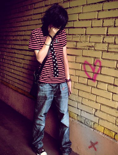 Detail Emo Style Boy Nomer 43