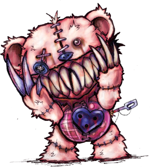 Detail Emo Teddy Bear Drawing Nomer 16