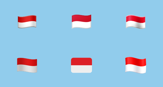 Emoji Bendera Indonesia - KibrisPDR