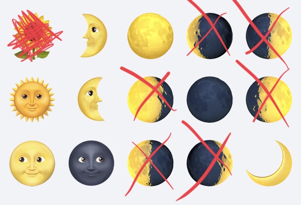 Detail Emoji Bulan Iphone Nomer 14