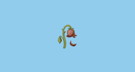 Detail Emoji Bunga Layu Nomer 11