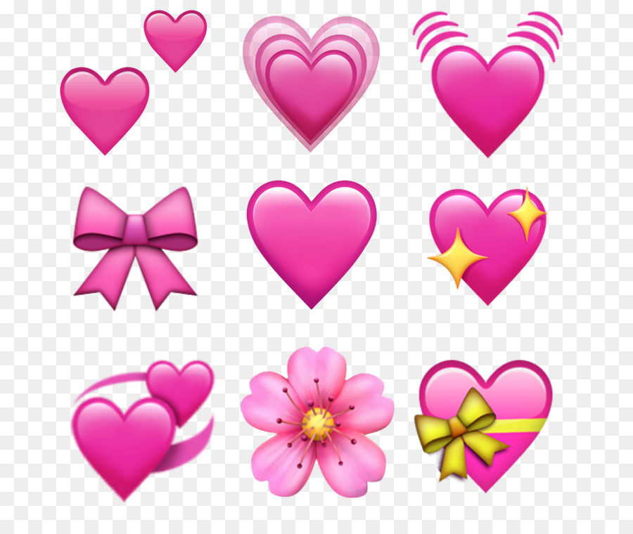 Detail Emoji Iphone Love Banyak Nomer 19