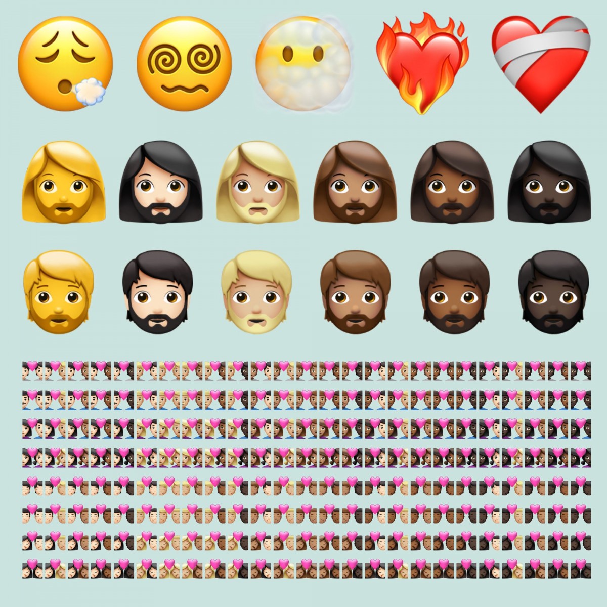 Detail Emoji Iphone Love Banyak Nomer 47