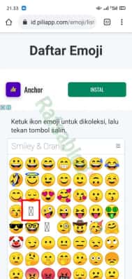 Detail Emoji Kotak Silang Di Ig Nomer 10