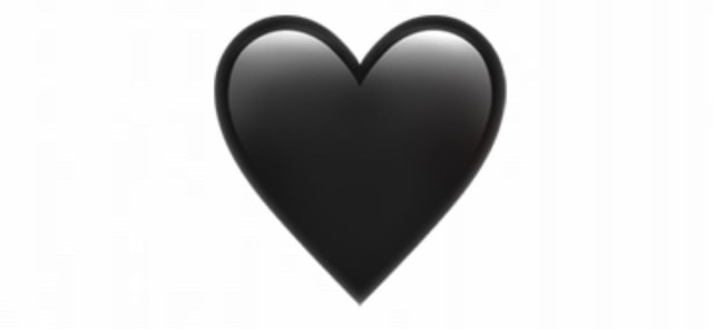 Detail Emoji Love Hitam Iphone Nomer 11