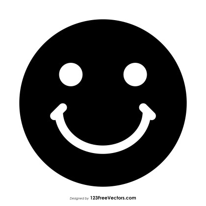 Detail Emoji Smile Hitam Putih Nomer 21
