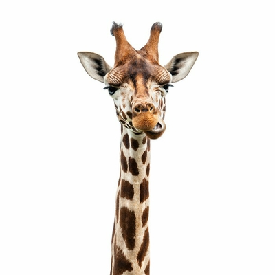 Detail Giraffe Gesicht Nomer 2