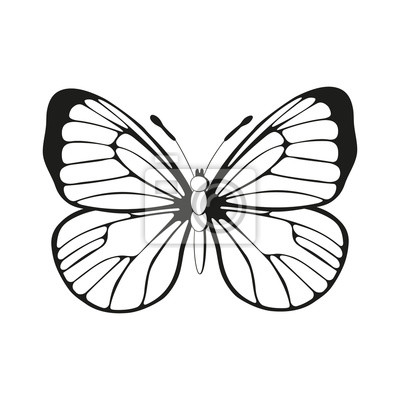 Detail Silhouette Frau Mit Schmetterling Nomer 18