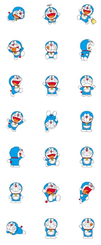 Detail Emot Doraemon Nomer 4