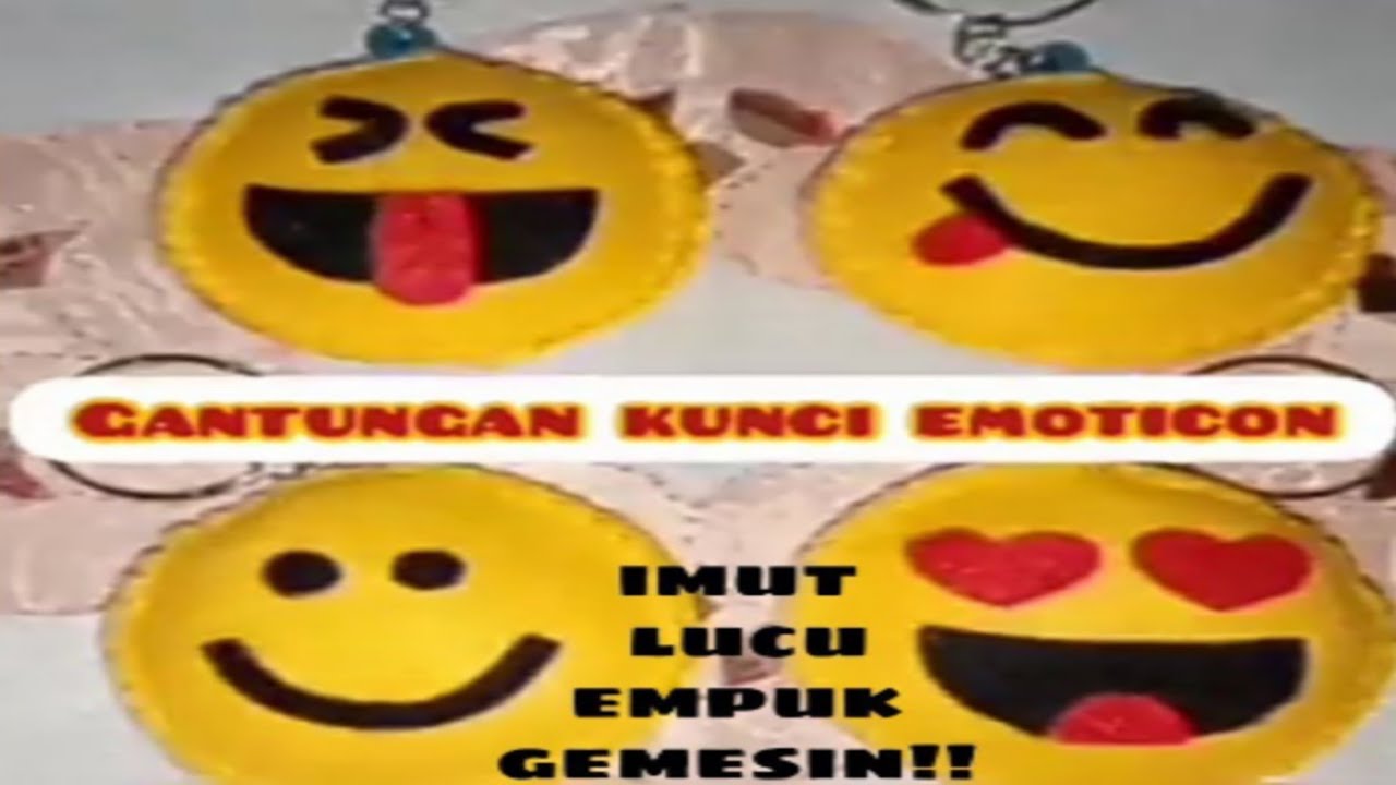 Detail Emoticon Dari Kain Flanel Nomer 24