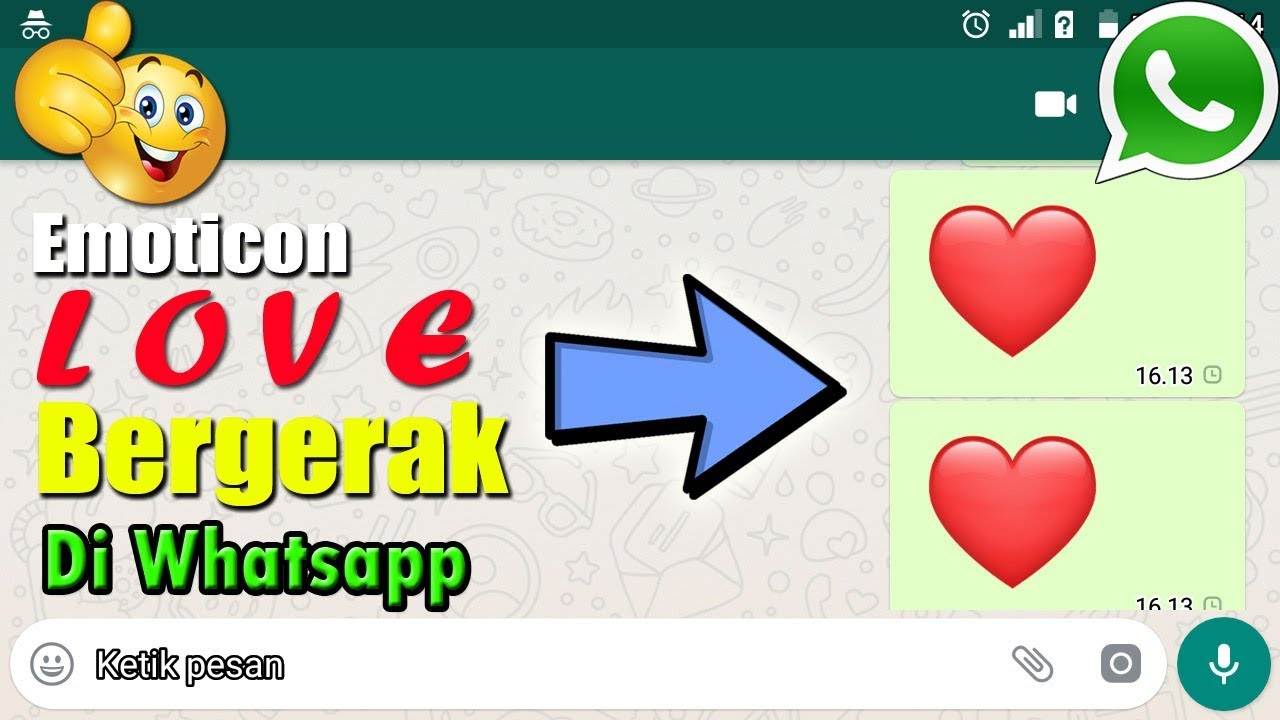 Detail Emoticon Gerak Whatsapp Nomer 21