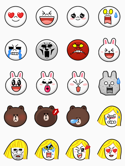 Detail Emoticon Line Png Nomer 7