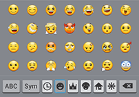 Detail Emoticon Love Hitam Android Nomer 18