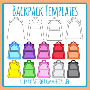 Detail Empty Backpack Clipart Nomer 21