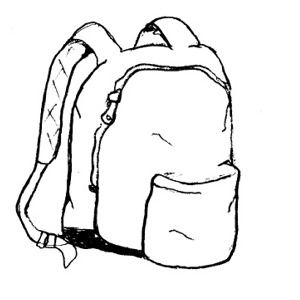 Detail Empty Backpack Clipart Nomer 32