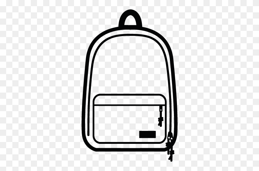 Detail Empty Backpack Clipart Nomer 6