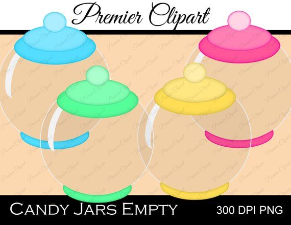 Detail Empty Candy Jar Clipart Nomer 23