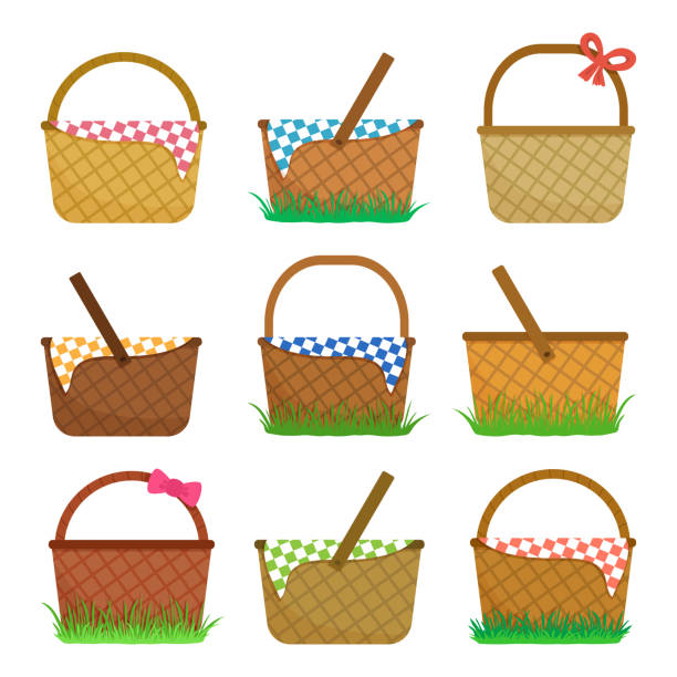 Detail Empty Easter Basket Clipart Nomer 10