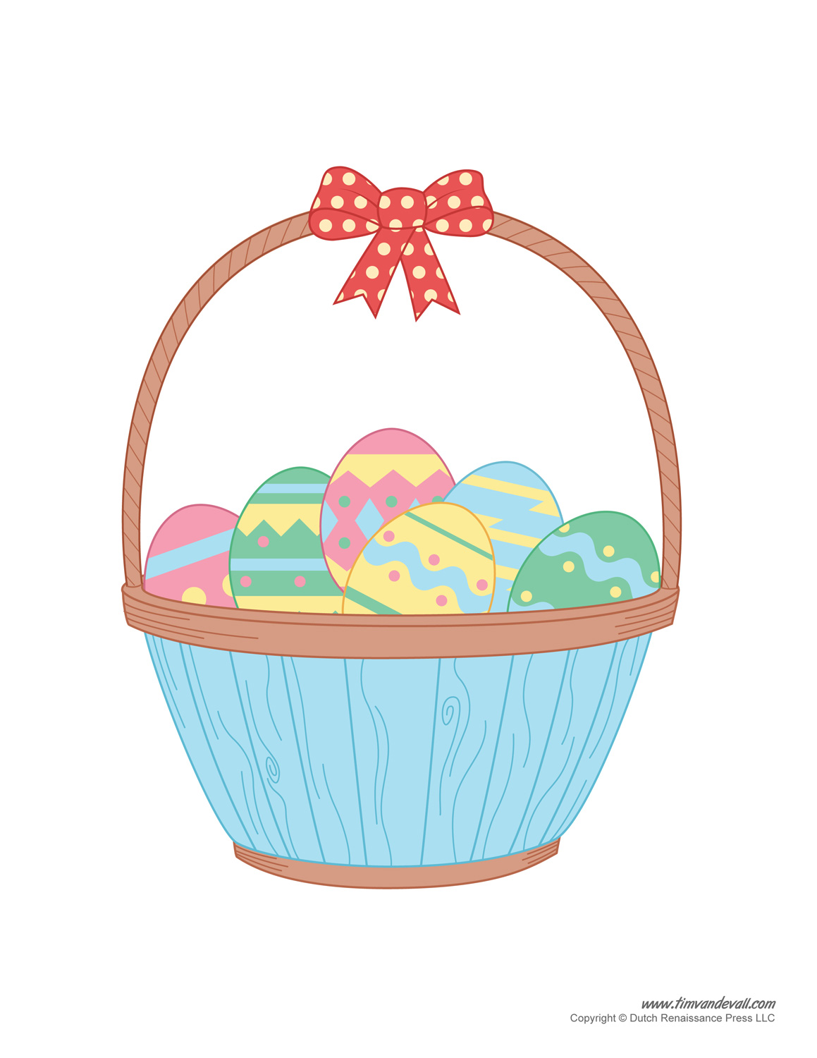 Detail Empty Easter Basket Clipart Nomer 14