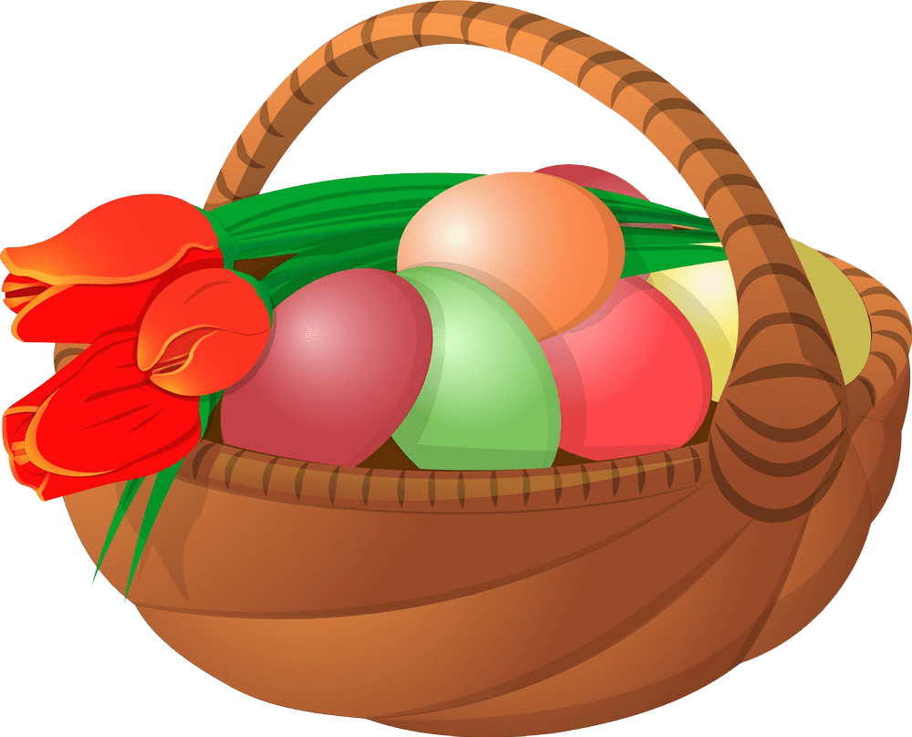 Detail Empty Easter Basket Clipart Nomer 40