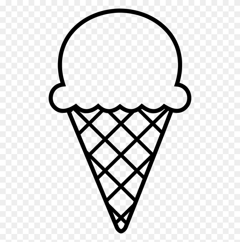 Detail Empty Ice Cream Cone Clipart Nomer 34