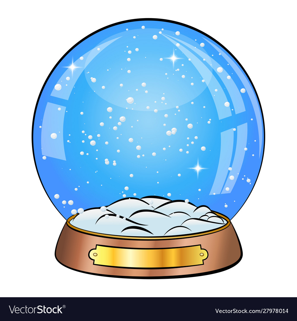 Detail Empty Snow Globe Clipart Nomer 6